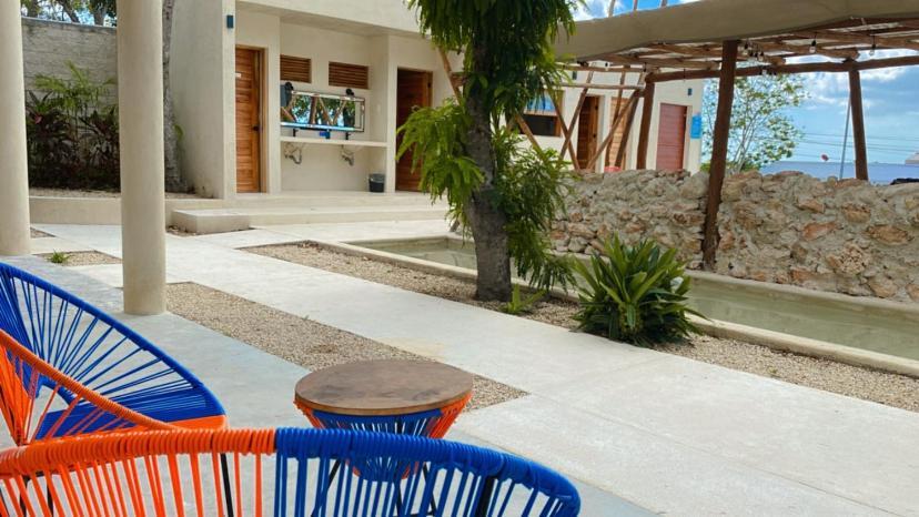 Hotel & Eco Cabanas Azul Maria Bacalar Exterior foto