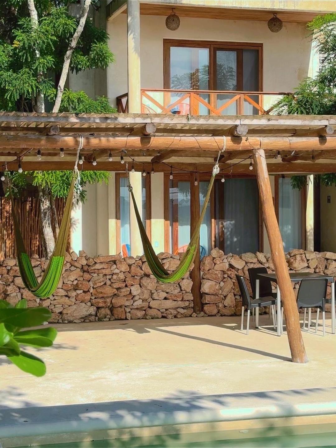 Hotel & Eco Cabanas Azul Maria Bacalar Exterior foto